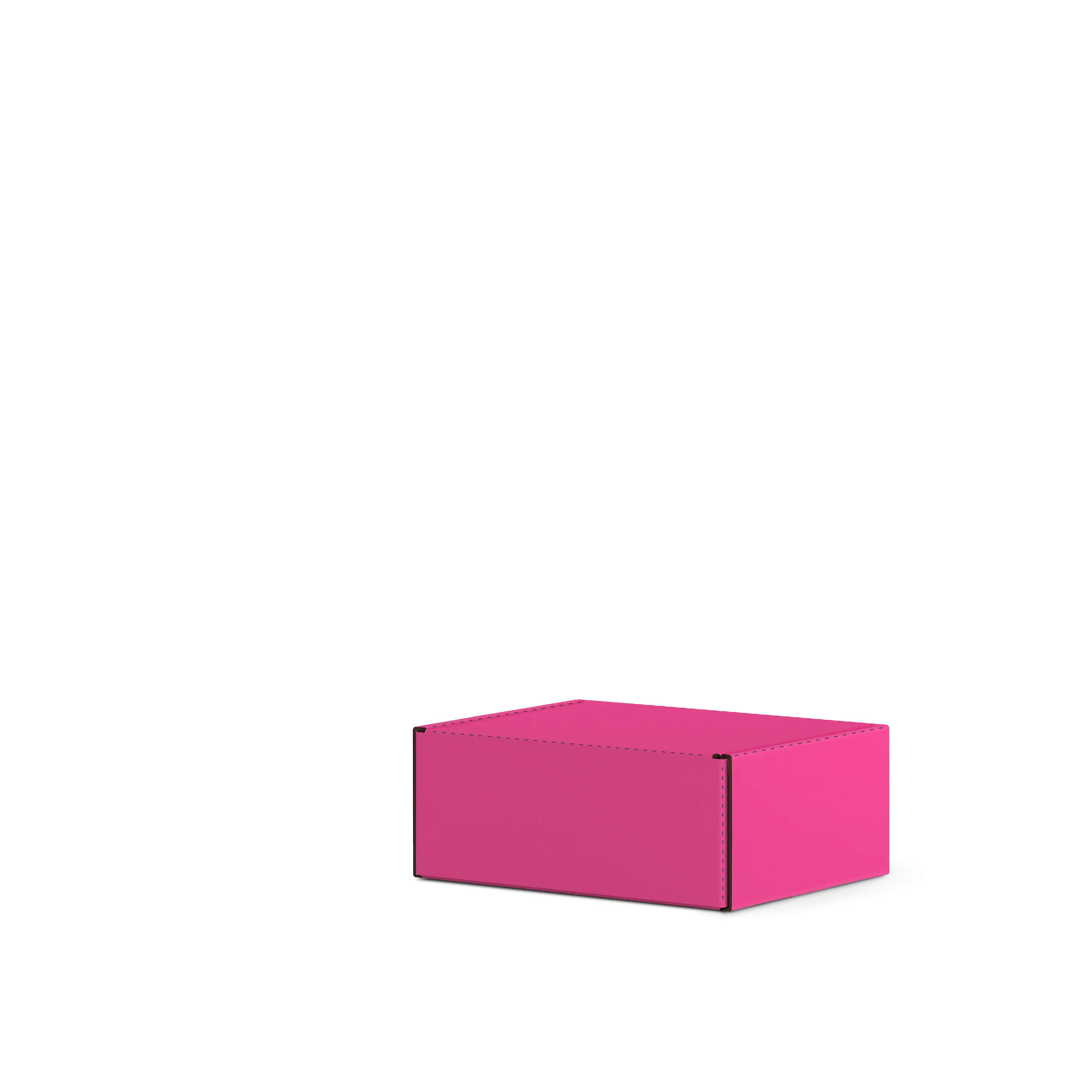Самосборная коробка FEFCO 0427 | Т23Е | PANTONE RHODAMINE RED U | БАРБИ
