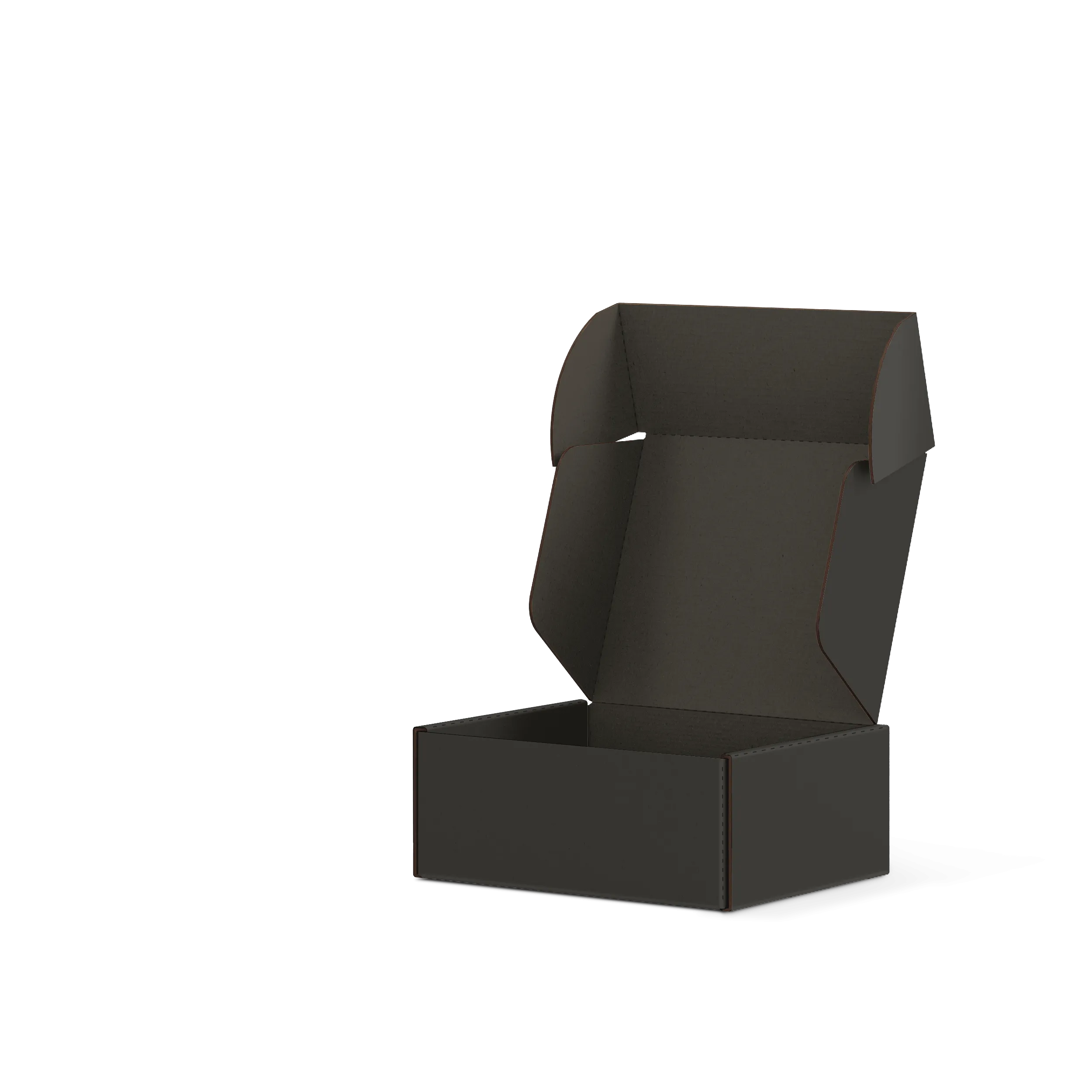 Самосборная коробка FEFCO 0427 | Т24Е | PANTONE BLACK U | ЧЕРНЫЙ-ЧЕРНЫЙ