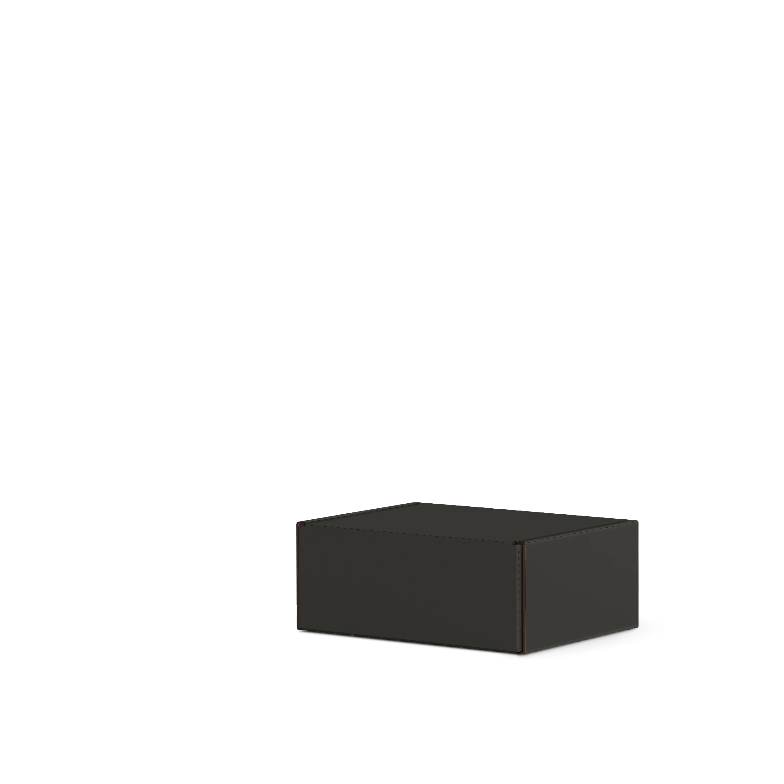 Самосборная коробка FEFCO 0427 | Т24Е | PANTONE BLACK U | ЧЕРНЫЙ-ЧЕРНЫЙ