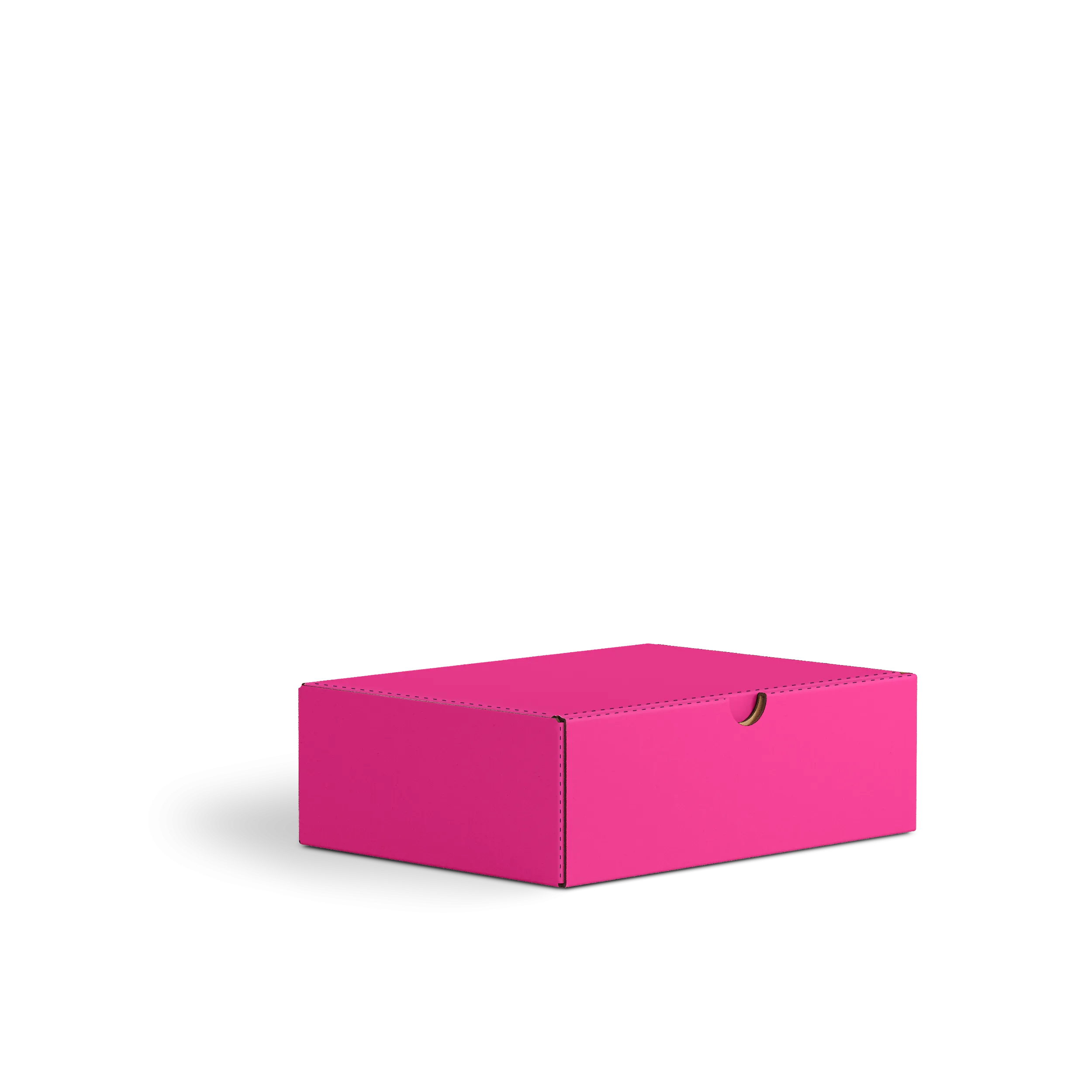Коробка с откидной крышкой FEFCO 0426 | Т23Е | PANTONE PHODAMINE RED U | БАРБИ