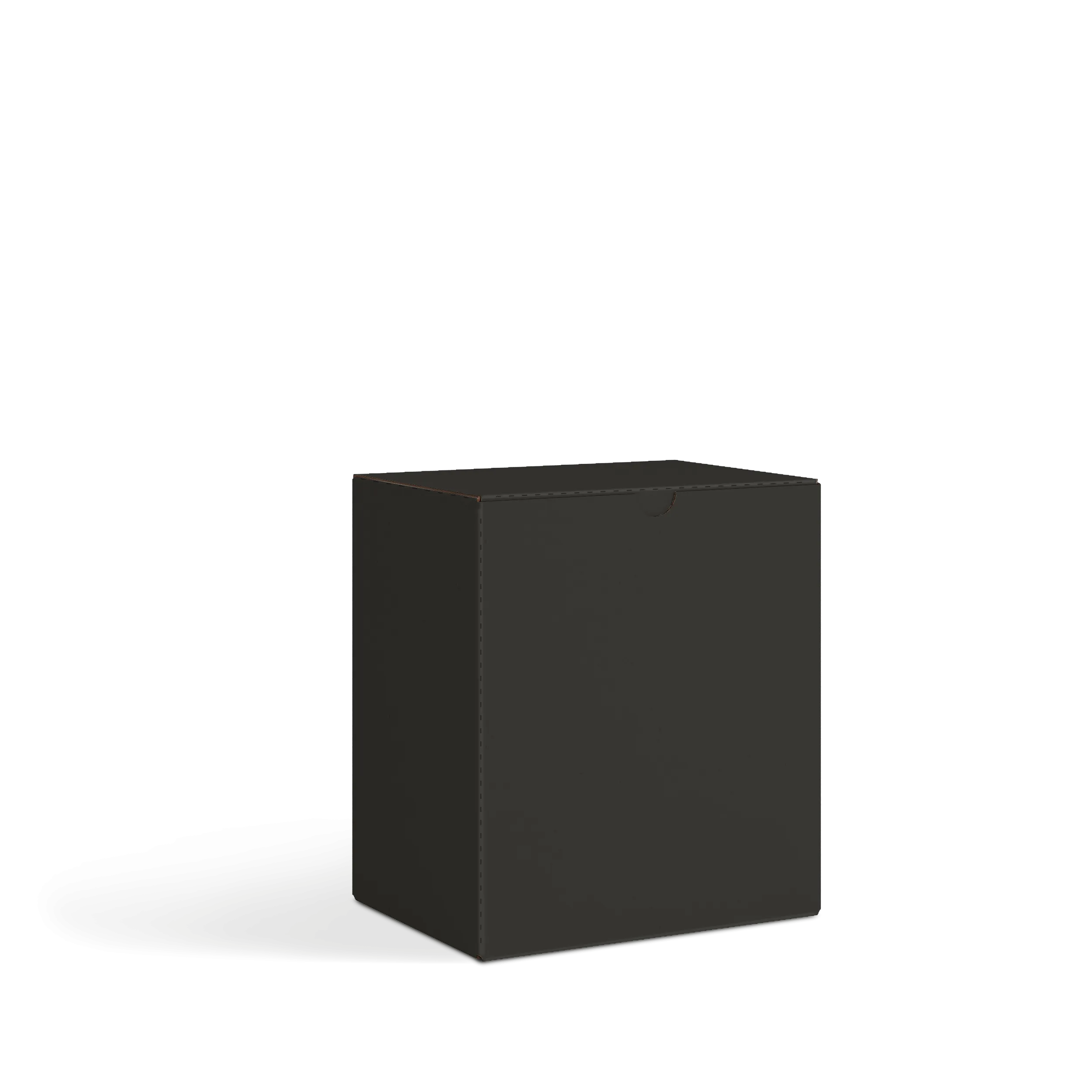 Коробка со складным дном FEFCO 0215 | Т24Е | PANTONE BLACK U | ЧЕРНЫЙ-ЧЕРНЫЙ